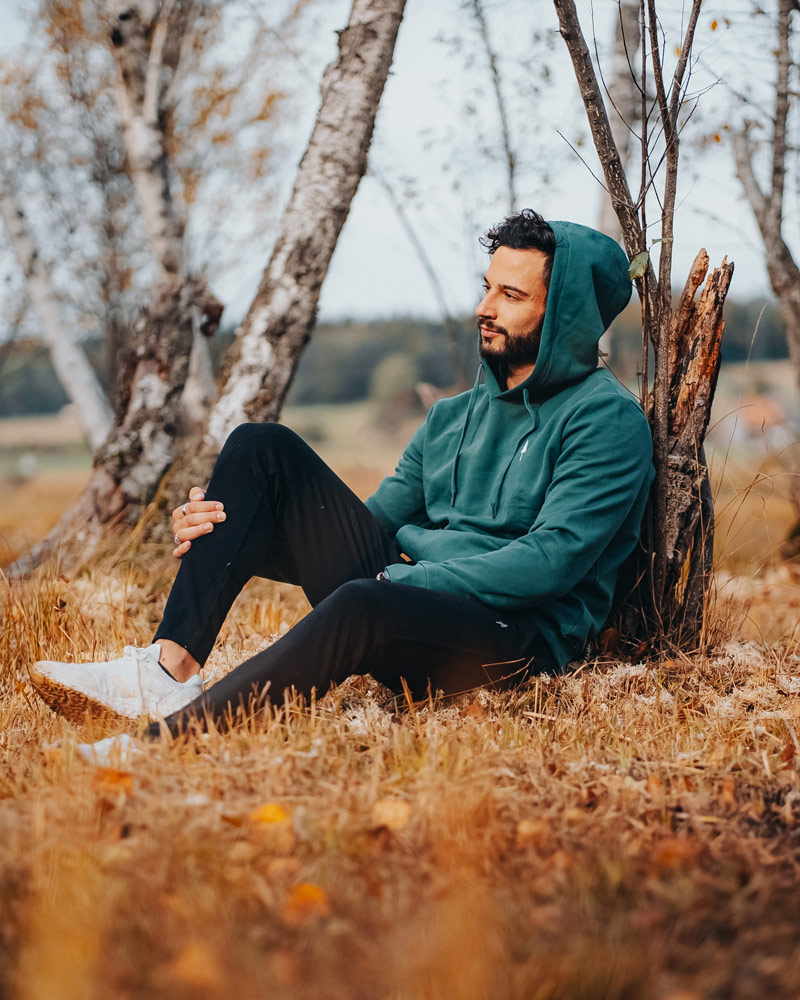 Nikin Clothing Produktfoto Grüner Hoodie