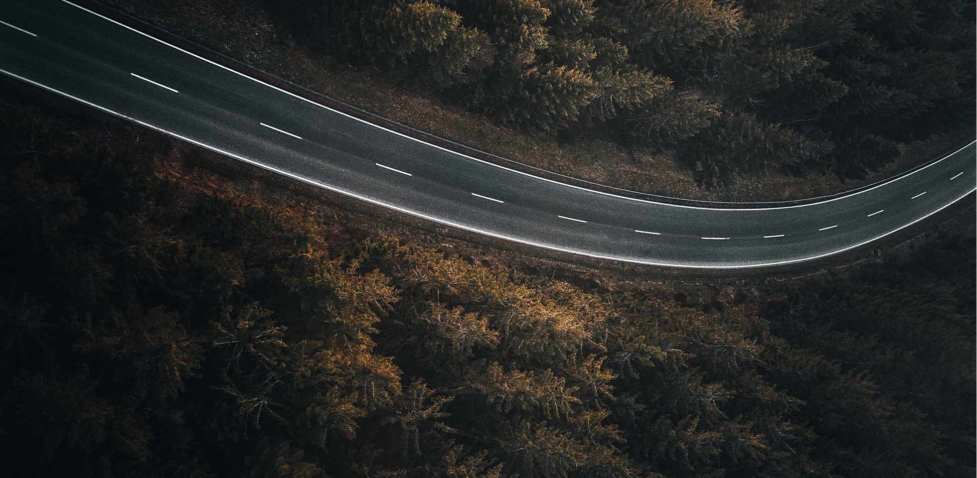 strasse im schwarzwald