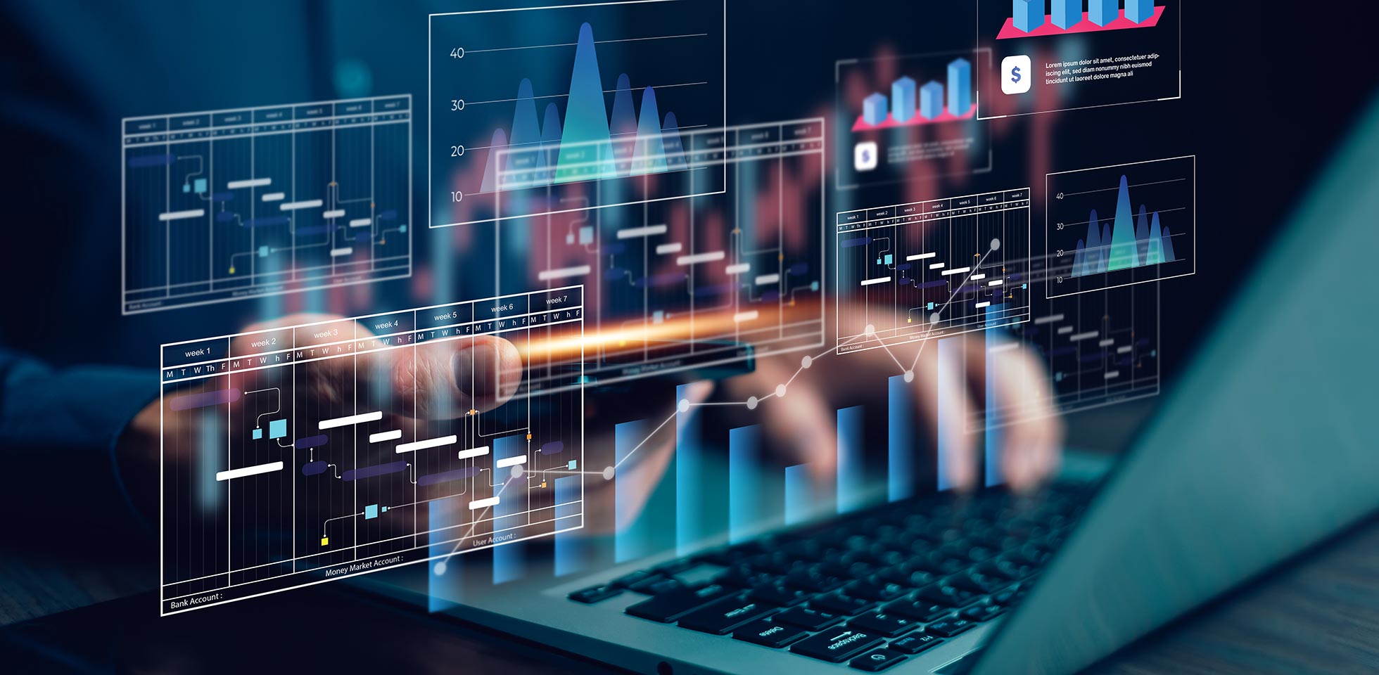analytik-  datenmanagementsysteme. business-analytik-  datenmanagementsysteme zur erstellung von berichten  kpis  kennzahlen,    datenbank für technologiefinanzierung verben sind. symbolbild ki im finanzsektor