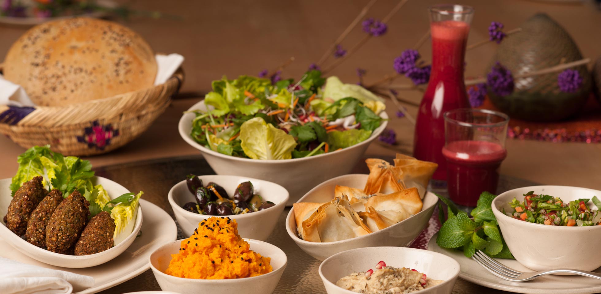 mezze im hammam basar +salon