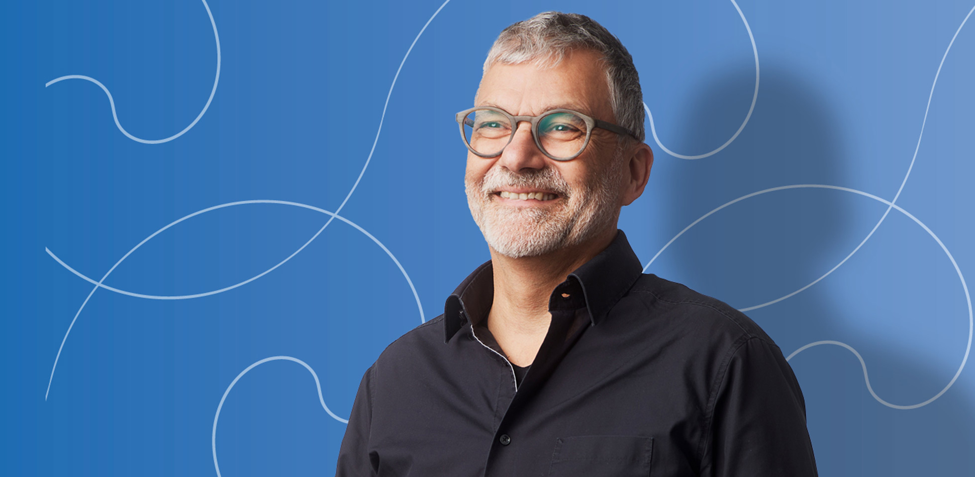 ein lächeln mann. symbolbild cas mindful leaship