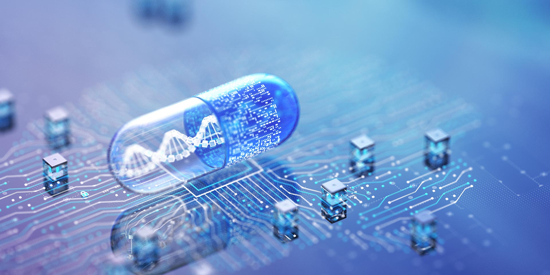 ai medical technology concepts. ai medicine research