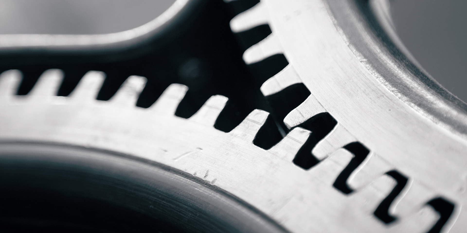 large cog wheels in the motor. ki  prozesse