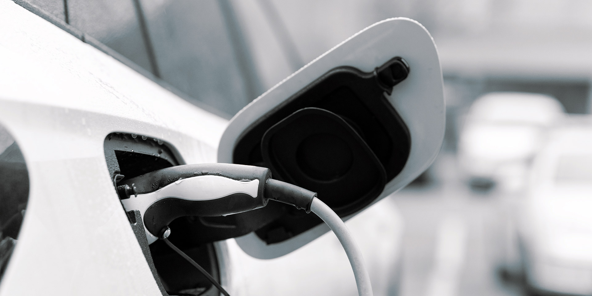 electric car white charging, ladeinfrastruktur